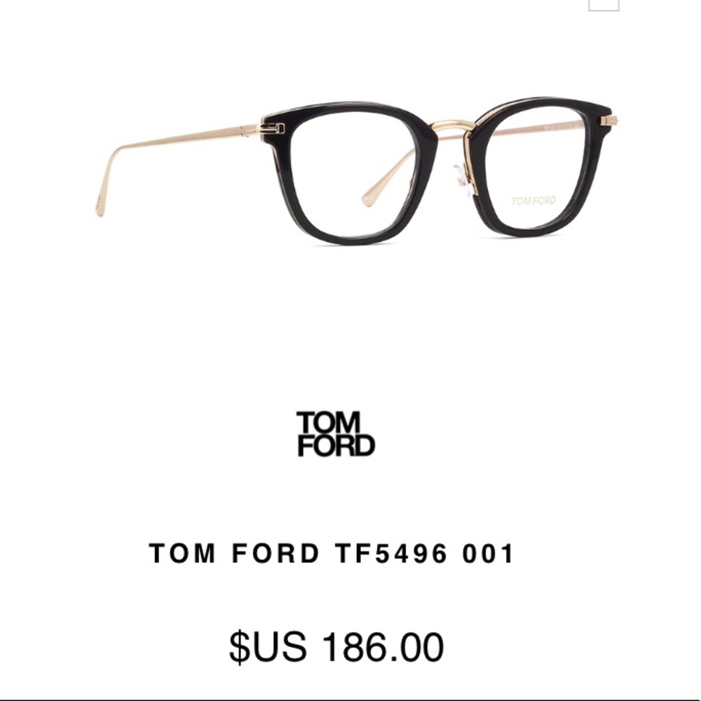 Rounded Black and Gold Modern Eyeglasses